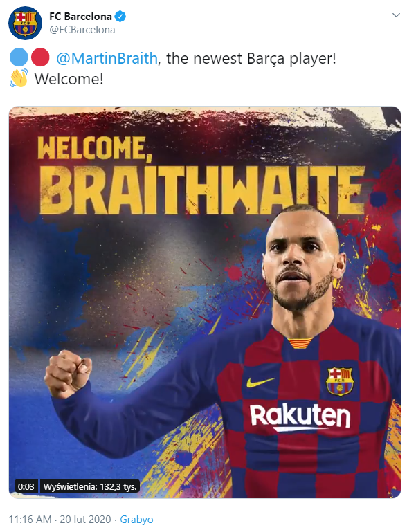 OFICJALNIE! BARCA POTWIERDZIŁA TRANSFER NAPASTNIKA